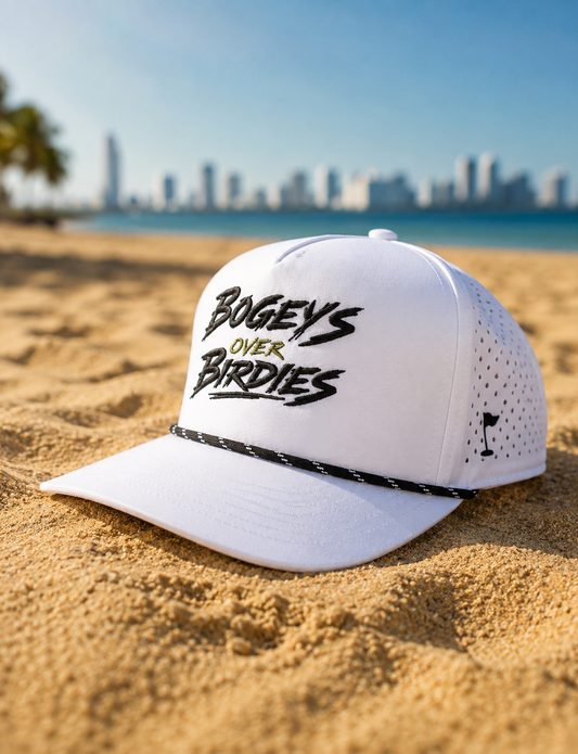 Bogeys Over Birdies Flat Brim Hat